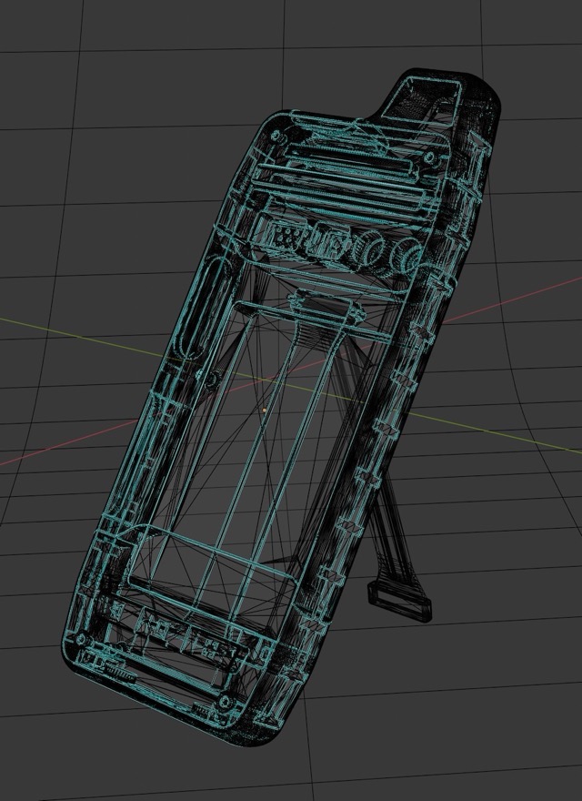 3D meshes generated by CAD tools are geometrically reliable but very messy.