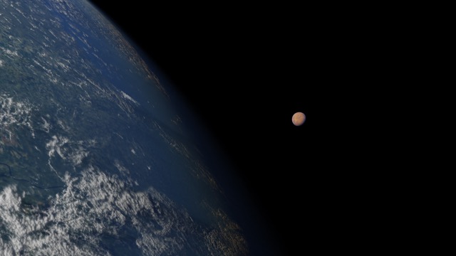 A golden-brown sister in the sky.