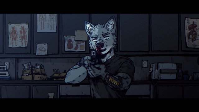 Cornered in a conference room turned unsanctioned lab, facing your nightmare eye-to-eye. (2024, by DWC Marshal Arts)