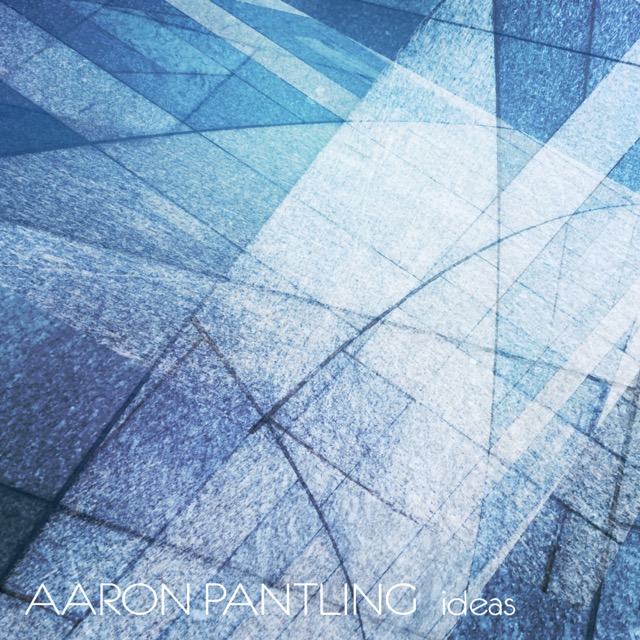 Album art created by layering a photo of a sidewalk on top of itself.