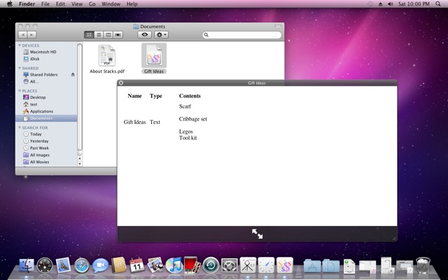 I learned about system integrations, such as getting a custom file format recognized by the system and generating a custom preview for Quick Look.