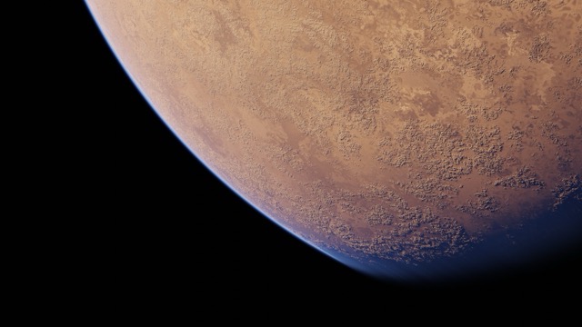 Tyron Beta, a lifeless binary twin planet, far from home.