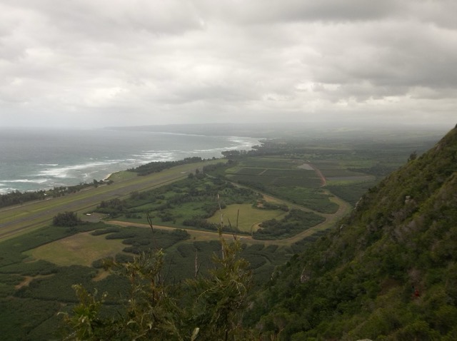 Stormy skies above the remote Dillingham Airfield, on the far north shore of Oahu. (2014)