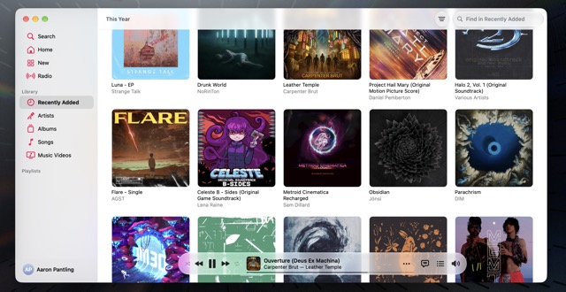 The Music app didn't need to be redesigned like this.